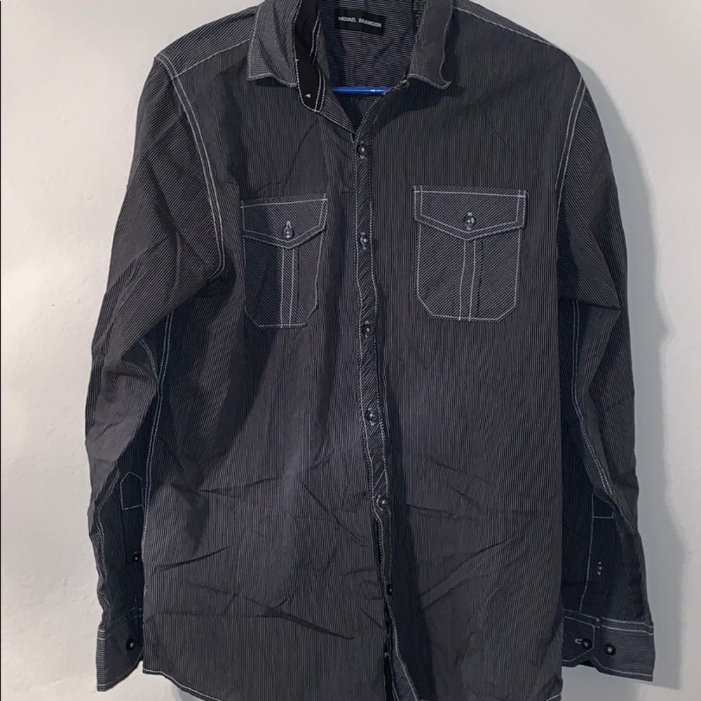 Black Buttondown